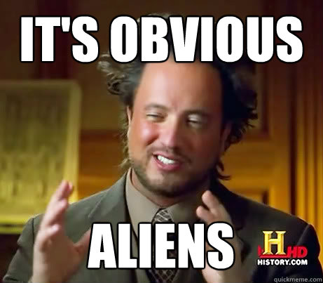 It's obvious Aliens  Ancient Aliens Earthquake