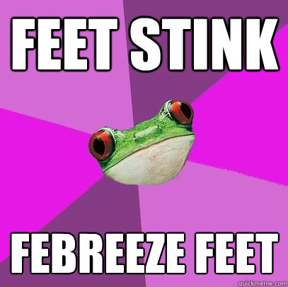 Feet Stink febreeze feet - Feet Stink febreeze feet  Foul Bachelorette Frog