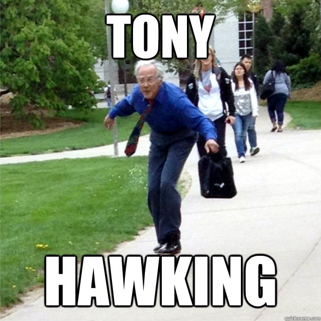 Tony  Hawking  Skating Prof