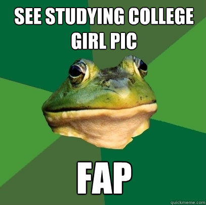 see Studying college girl pic fap - see Studying college girl pic fap  Foul Bachelor Frog