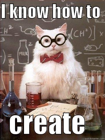 Throwing salt - I KNOW HOW TO  CREATE  Chemistry Cat