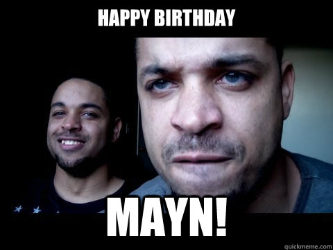 Happy Birthday Mayn!  Hodge Twins