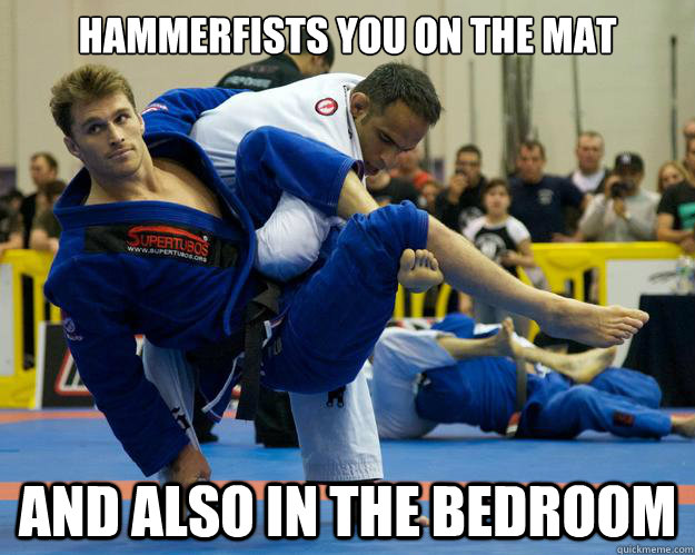 Hammerfists you on the mat And also in the bedroom - Hammerfists you on the mat And also in the bedroom  Ridiculously Photogenic Jiu Jitsu Guy