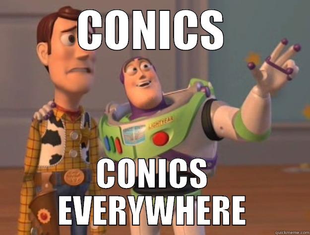 CONICS CONICS EVERYWHERE Toy Story