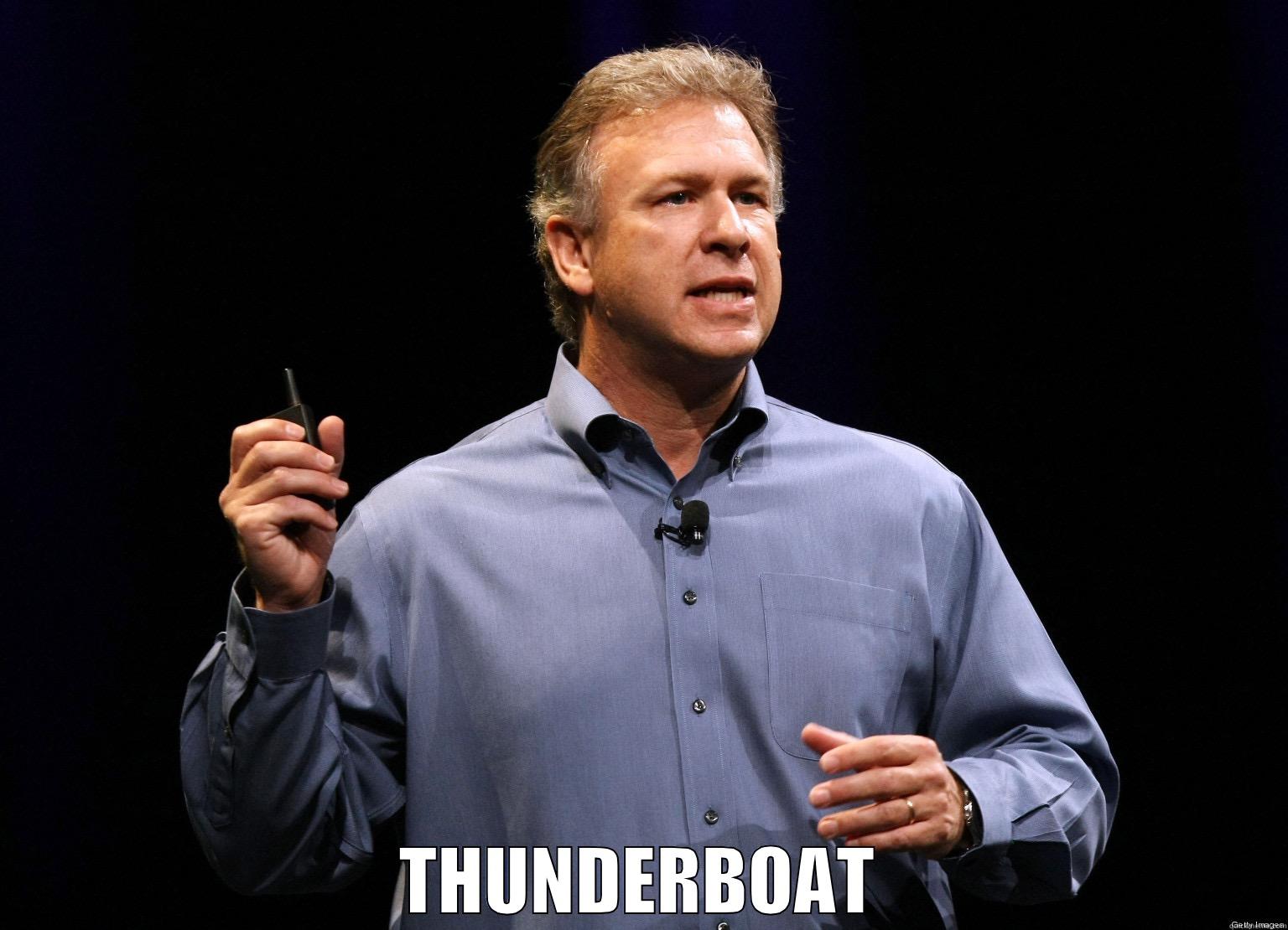 Phil Schiller -  THUNDERBOAT Misc