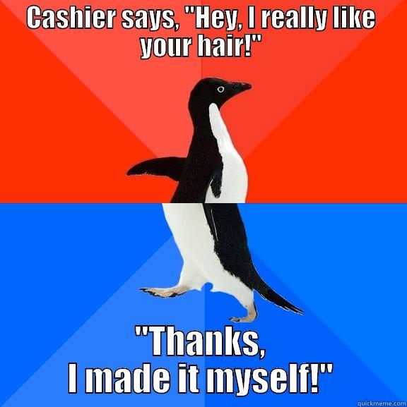 CASHIER SAYS, 