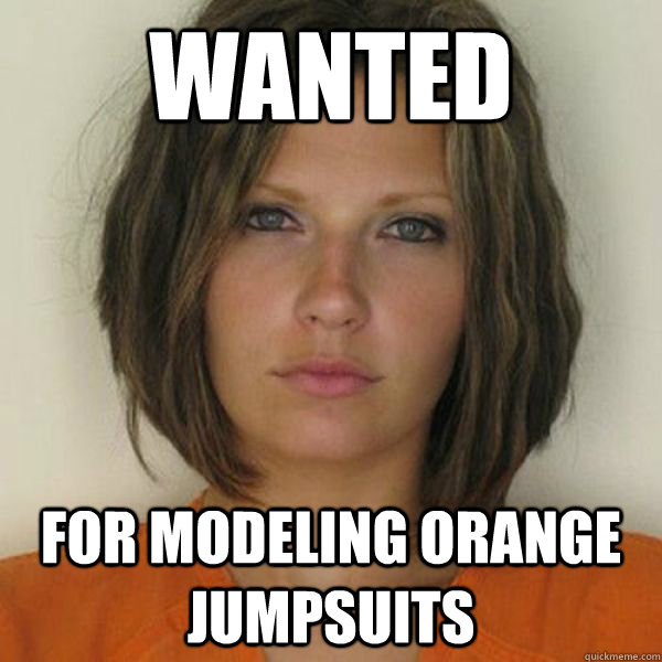 WANTED for modeling orange jumpsuits - WANTED for modeling orange jumpsuits  Attractive Convict