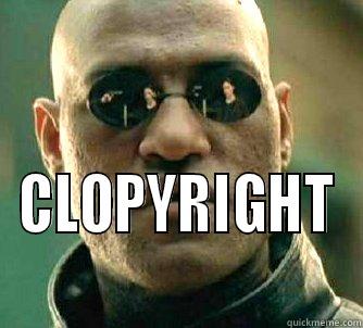  CLOPYRIGHT Matrix Morpheus