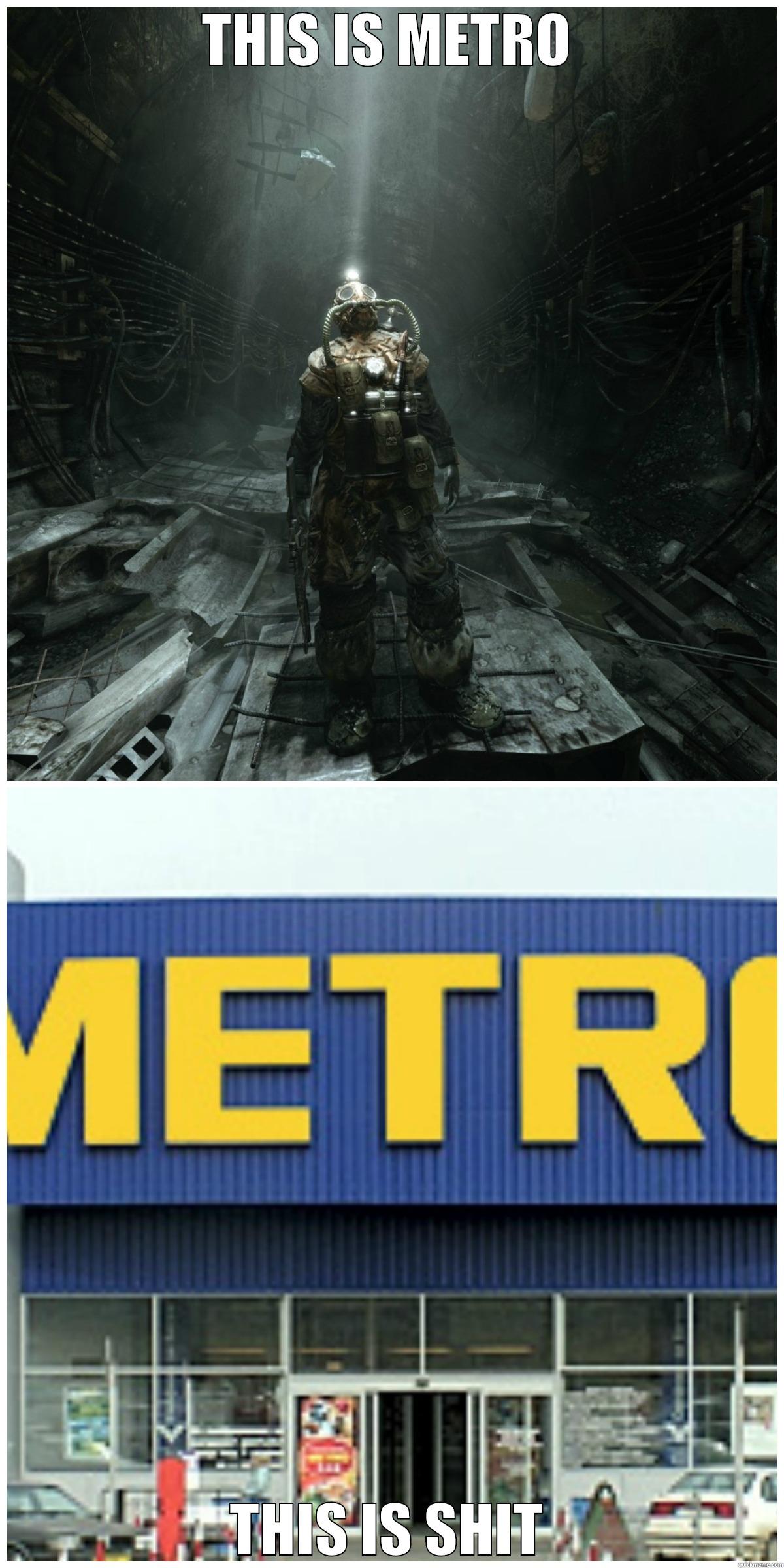 THIS IS METRO THIS IS SHIT Misc