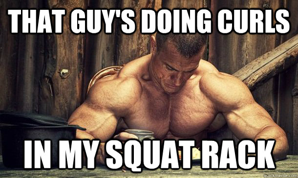 Grunts during workout People think I m having an orgasm Meathead