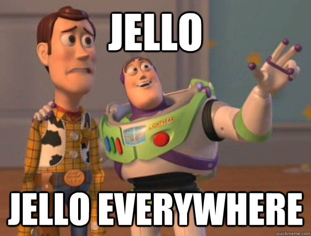 Jello Jello Everywhere  Buzz Lightyear