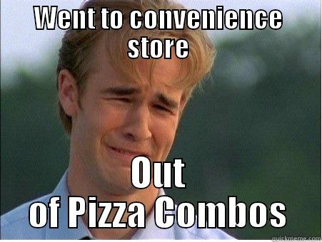 WENT TO CONVENIENCE STORE OUT OF PIZZA COMBOS 1990s Problems