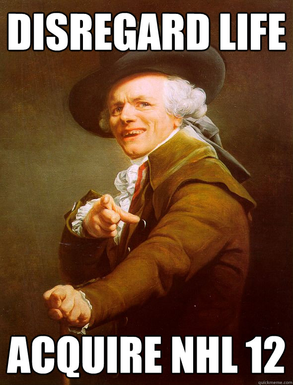 disregard life acquire NHl 12  Joseph Ducreux