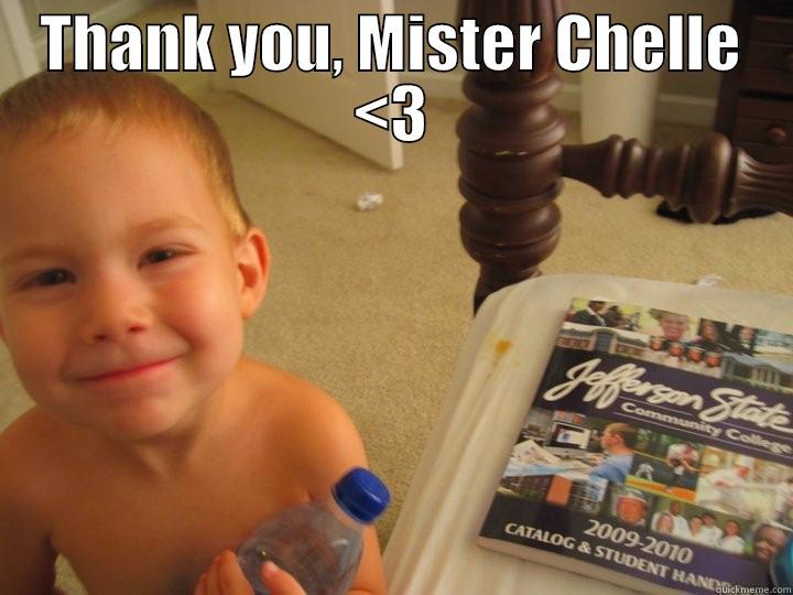 THANK YOU, MISTER CHELLE <3  Misc