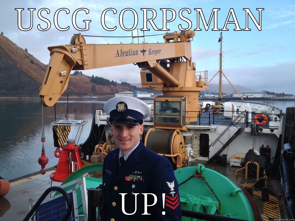 USCG Corpsman rock - USCG CORPSMAN  UP! Misc