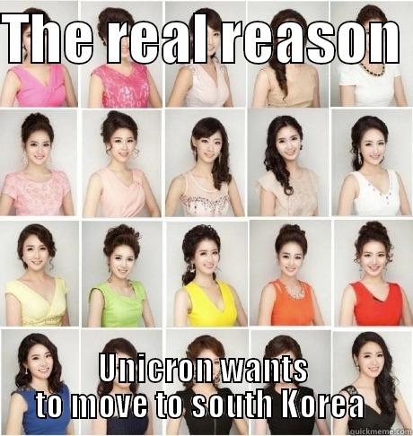 THE REAL REASON  UNICORN WANTS TO MOVE TO SOUTH KOREA  Misc