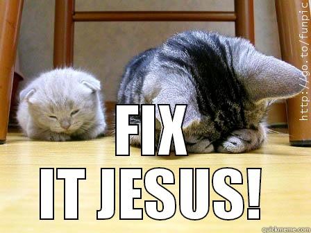  FIX IT JESUS! Misc