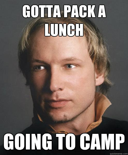 Gotta pack a lunch Going to camp - Gotta pack a lunch Going to camp  Norway Shooter