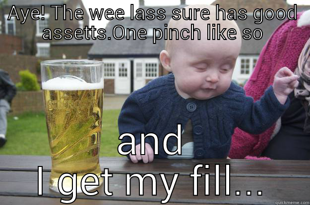 milkbar story - AYE! THE WEE LASS SURE HAS GOOD ASSETTS.ONE PINCH LIKE SO AND I GET MY FILL... drunk baby