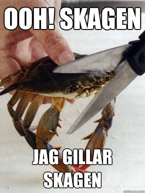 ooh! skagen Jag gillar skagen - ooh! skagen Jag gillar skagen  Optimistic Crab