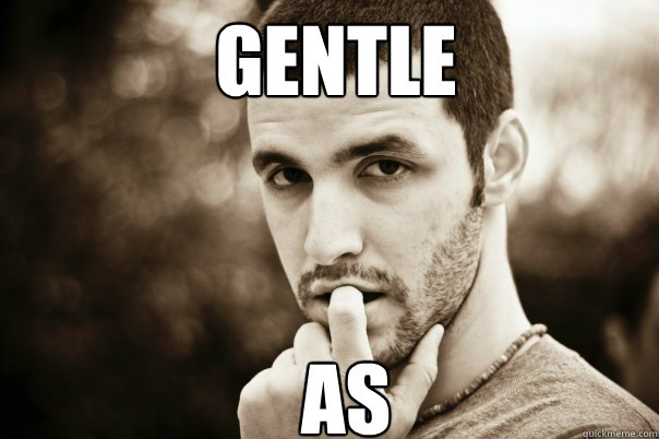 gentle as - gentle as  Gentle Adam