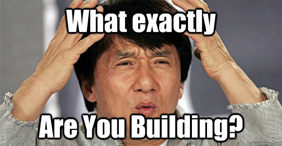 What exactly Are You Building? - What exactly Are You Building?  Confused Jackie Chan