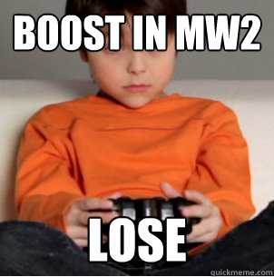 Boost in Mw2 Lose  