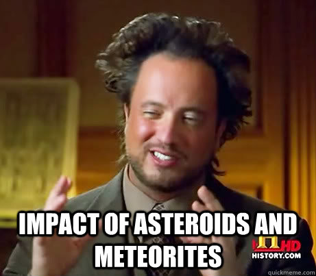  Impact of asteroids and meteorites -  Impact of asteroids and meteorites  Misc