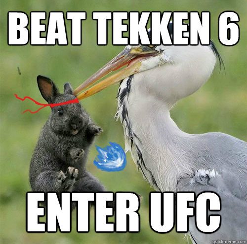 Beat Tekken 6 Enter UFC - Beat Tekken 6 Enter UFC  Indistinguishable reality rabbit