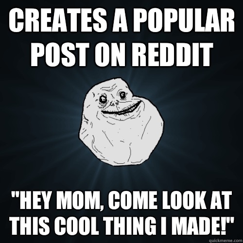 Creates a popular post on reddit 