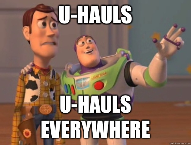 U-Hauls U-Hauls everywhere - U-Hauls U-Hauls everywhere  Misc