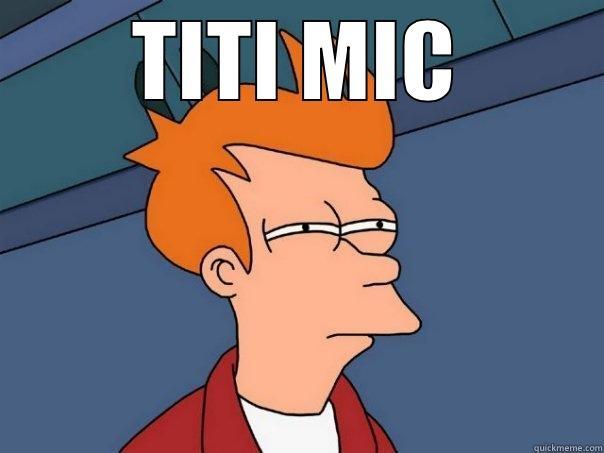 TITI MIC  Futurama Fry