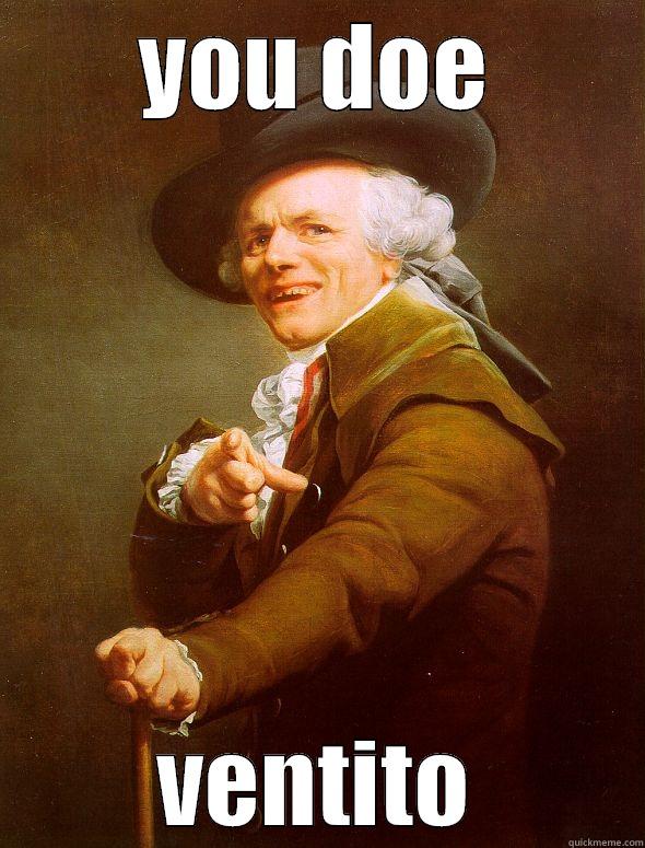 you doe - YOU DOE VENTITO Joseph Ducreux