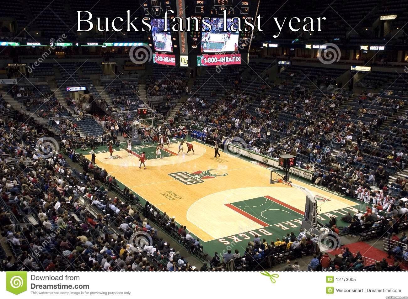 BUCKS FANS LAST YEAR  Misc