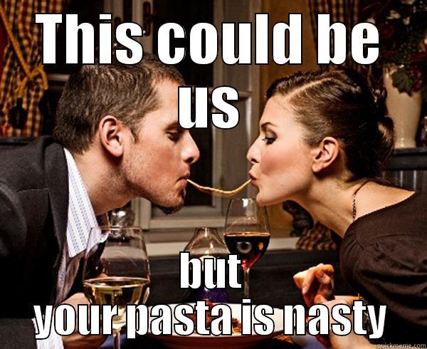 THIS COULD BE US BUT YOUR PASTA IS NASTY Misc