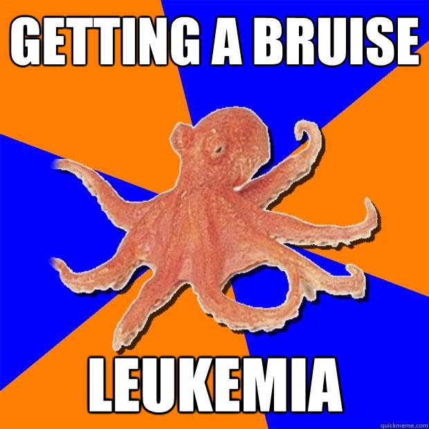 getting a bruise leukemia  Online Diagnosis Octopus