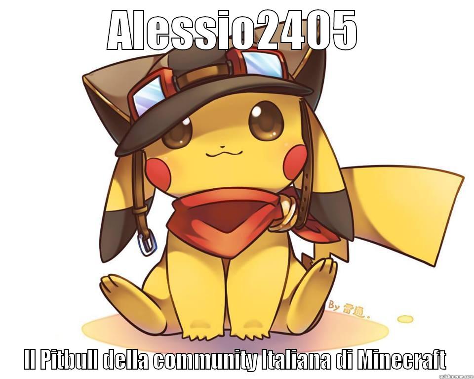 ALESSIO2405 IL PITBULL DELLA COMMUNITY ITALIANA DI MINECRAFT Misc