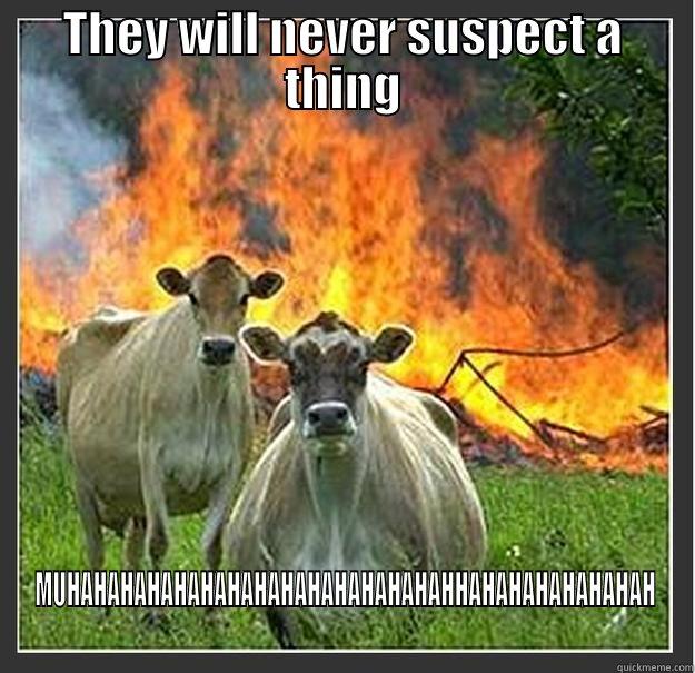 THEY WILL NEVER SUSPECT A THING MUHAHAHAHAHAHAHAHAHAHAHAHAHAHAHHAHAHAHAHAHAHAH Evil cows