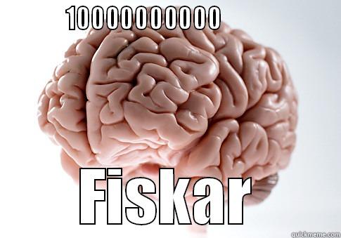            10000000000                       FISKAR Scumbag Brain