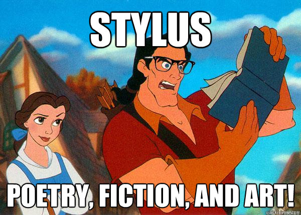 Stylus Poetry, Fiction, and Art!  Hipster Gaston