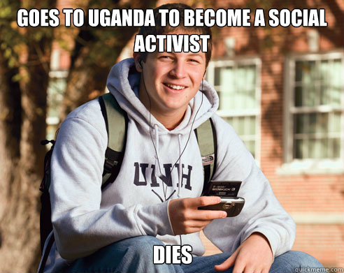 Goes to Uganda to become a Social Activist Dies - Goes to Uganda to become a Social Activist Dies  College Freshman