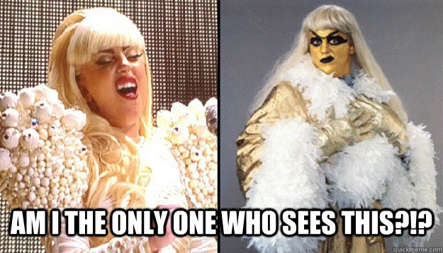 AM I THE ONLY ONE WHO SEES THIS?!?  lady golddust