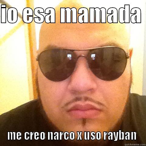 la cochiloca - IO ESA MAMADA  ME CREO NARCO X USO RAYBAN Over Confident Ginger