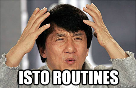  ISTO ROUTINES -  ISTO ROUTINES  EPIC JACKIE CHAN