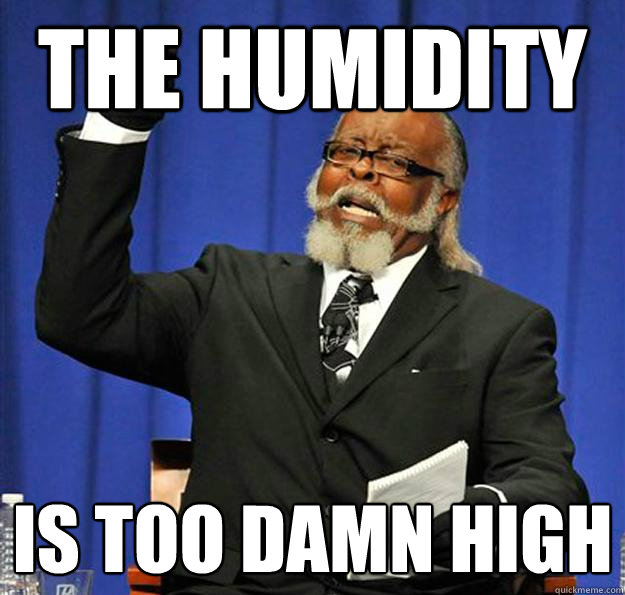 The humidity Is too damn high  Jimmy McMillan