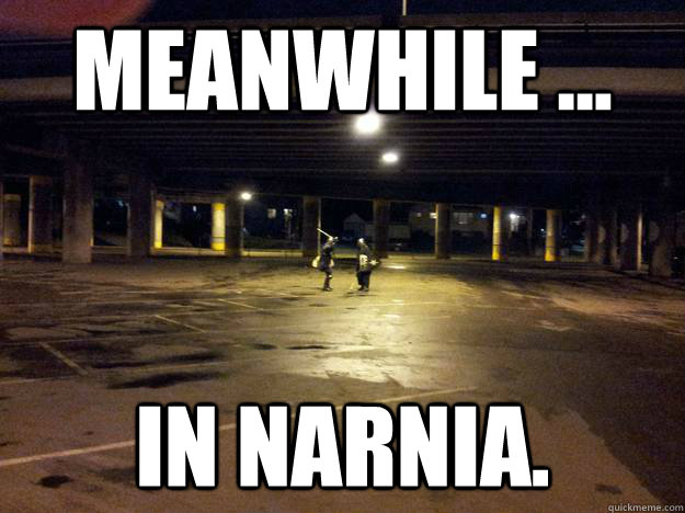 meanwhile ... in narnia. - meanwhile ... in narnia.  Misc