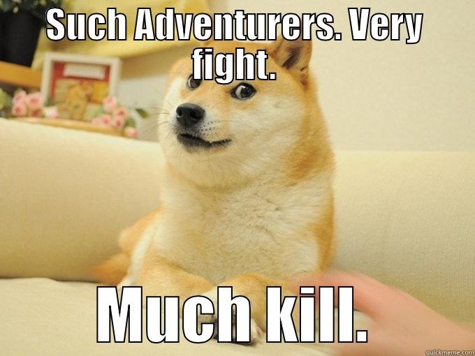 DnD Doge - SUCH ADVENTURERS. VERY FIGHT. MUCH KILL. Misc