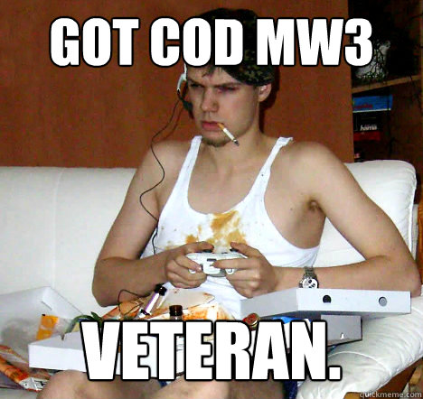 got cod mw3 veteran.   