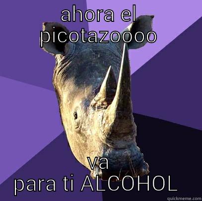 AHORA EL PICOTAZOOOO VA PARA TI ALCOHOL  Sexually Oblivious Rhino