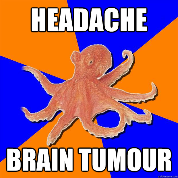 Headache Brain tumour  Online Diagnosis Octopus